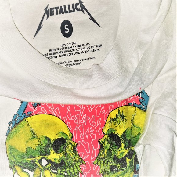Metallica Sad But True Live In Concert 92 metal rock Official T-Shirt XL NWT - Picture 3 of 4